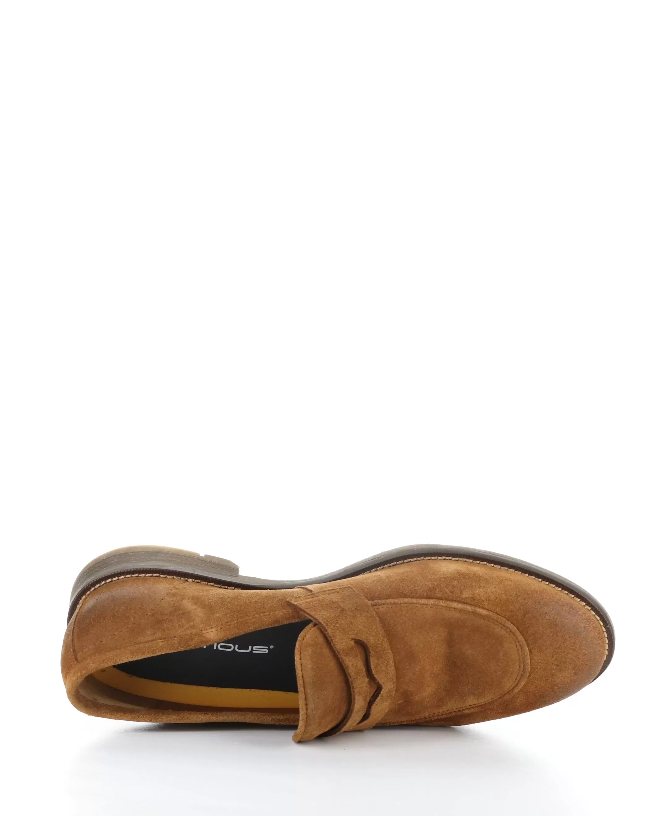 13414 COGNAC Round Toe Shoes