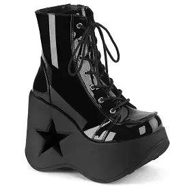 5 Inch Platform DYNAMITE-106 Black Patent