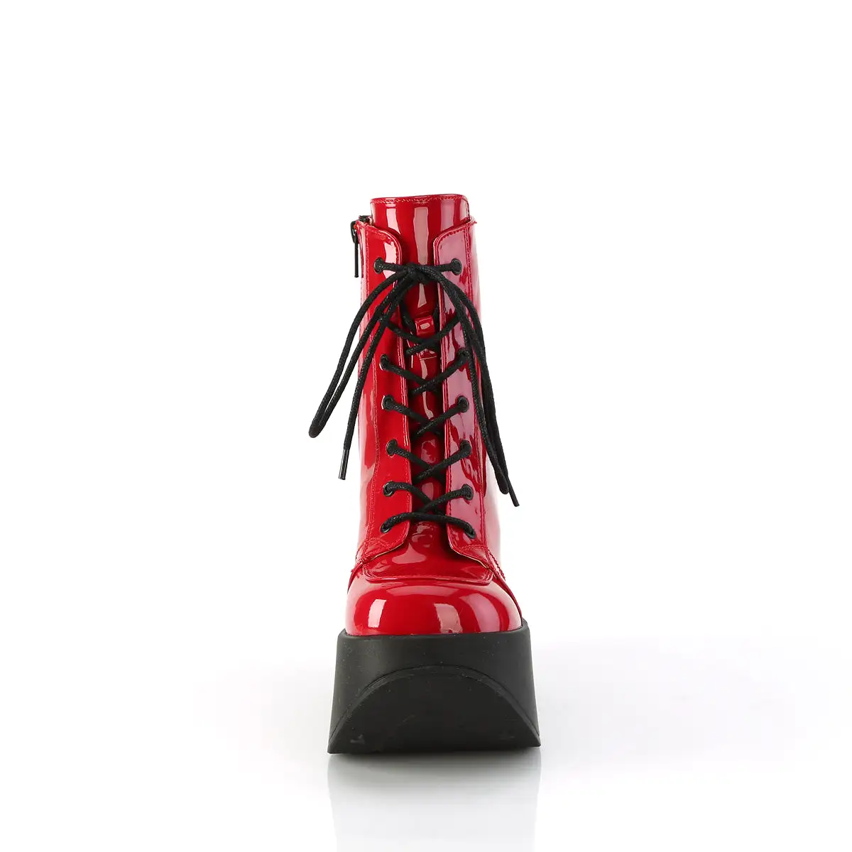 5 Inch Platform DYNAMITE-106 Red Patent