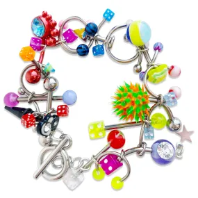 7 Piercing Flashback Charm Bracelet