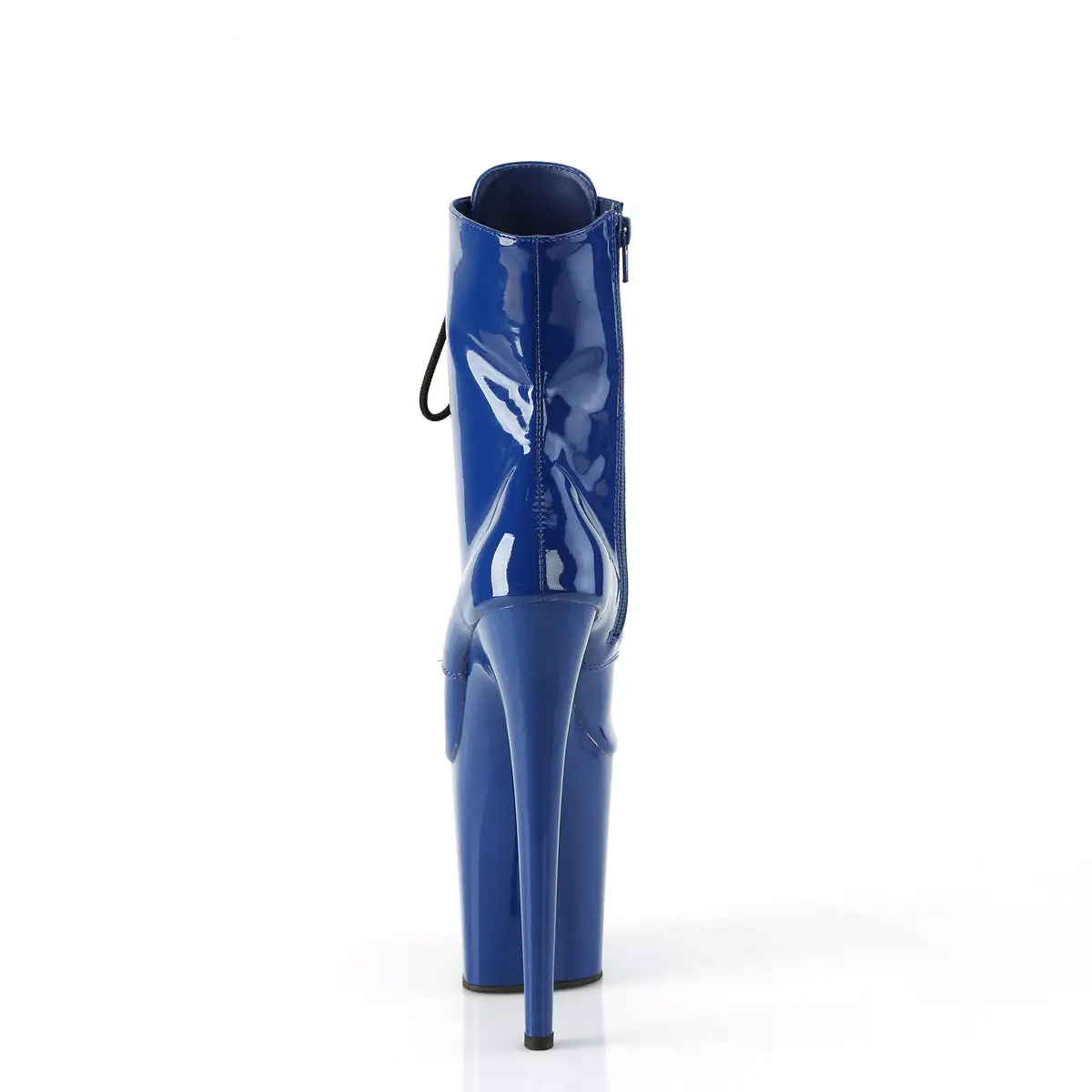 8 Inch Heel FLAMINGO-1020 Royal Blue Patent