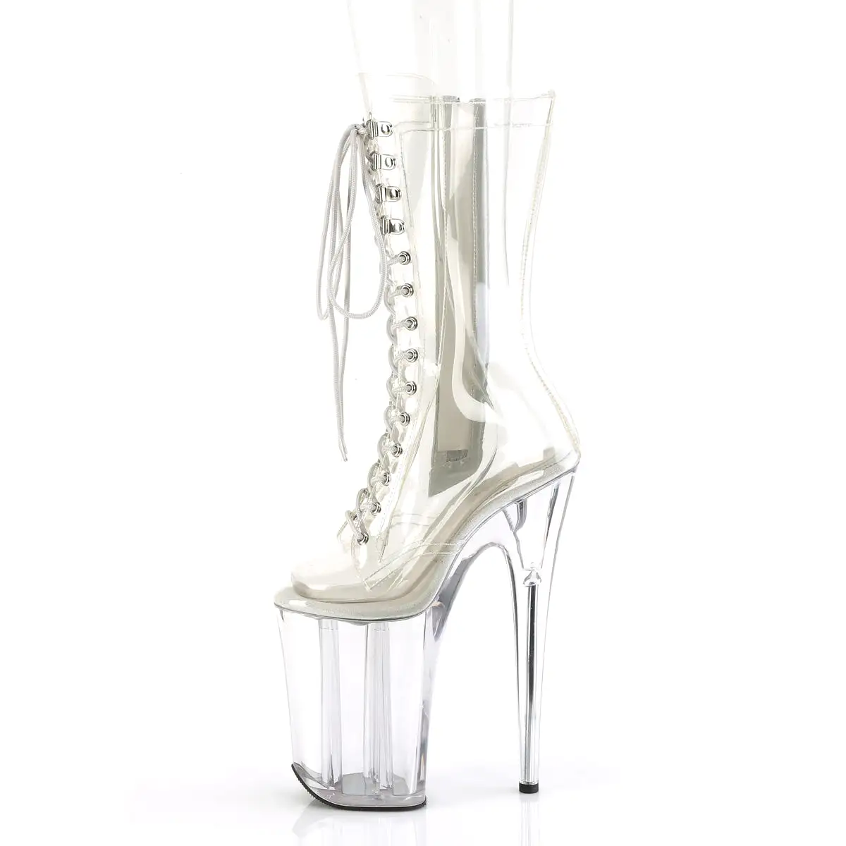 9 Inch Heel INFINITY-1050C Clear