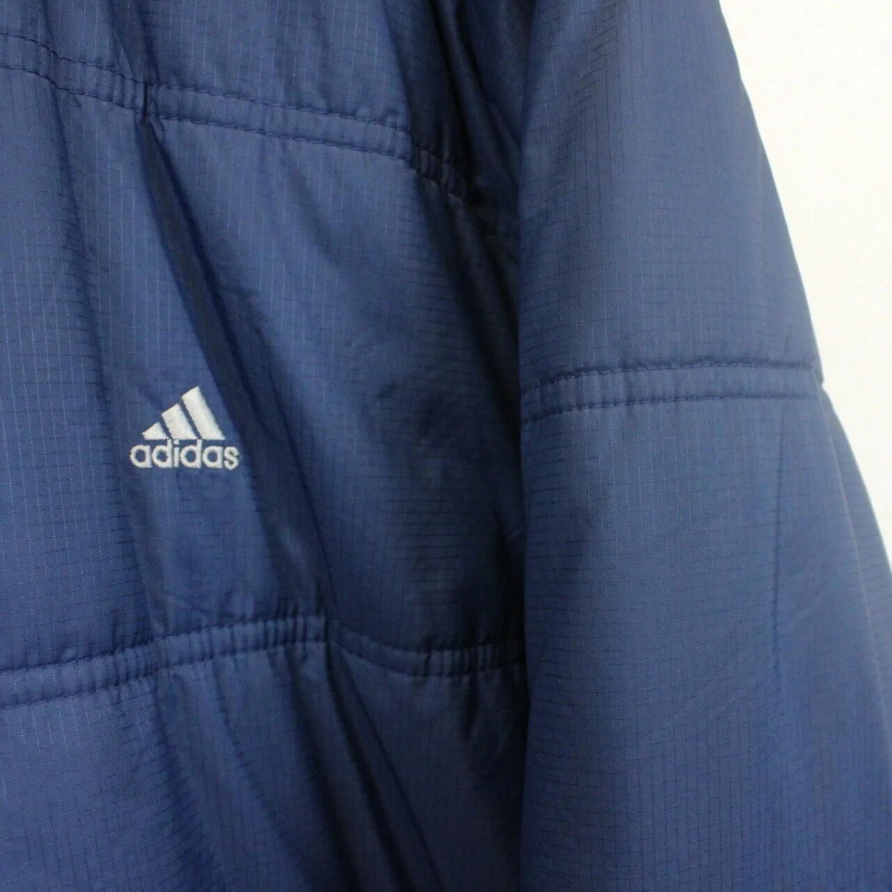 ADIDAS 00s Puffer Jacket Navy Blue | Large