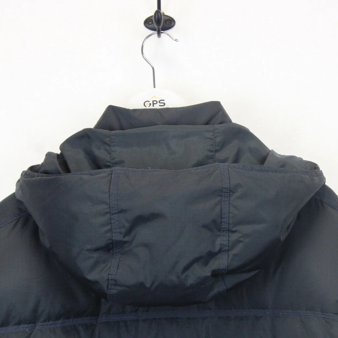 ADIDAS 90s Down Puffer Jacket Navy Blue | XL