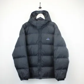 ADIDAS 90s Down Puffer Jacket Navy Blue | XL