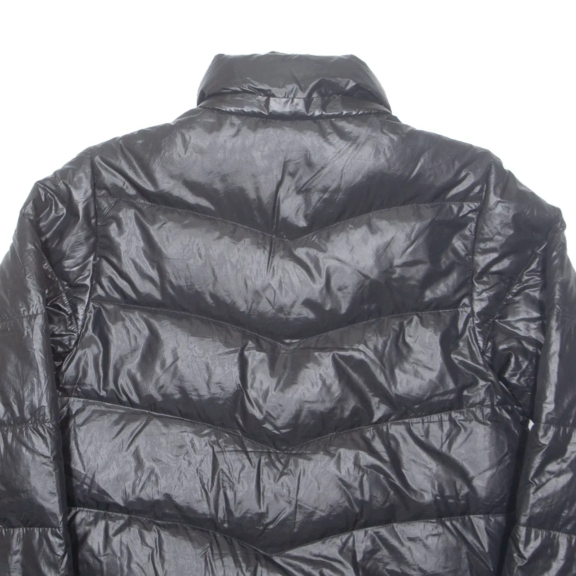 ADIDAS Mens Puffer Jacket Black M