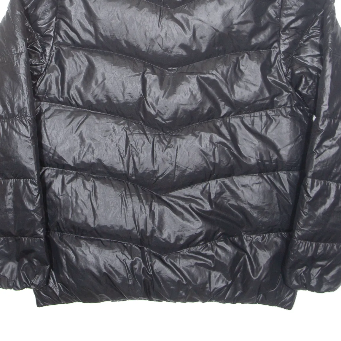 ADIDAS Mens Puffer Jacket Black M