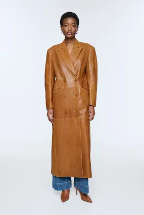 Aggie Leather Coat