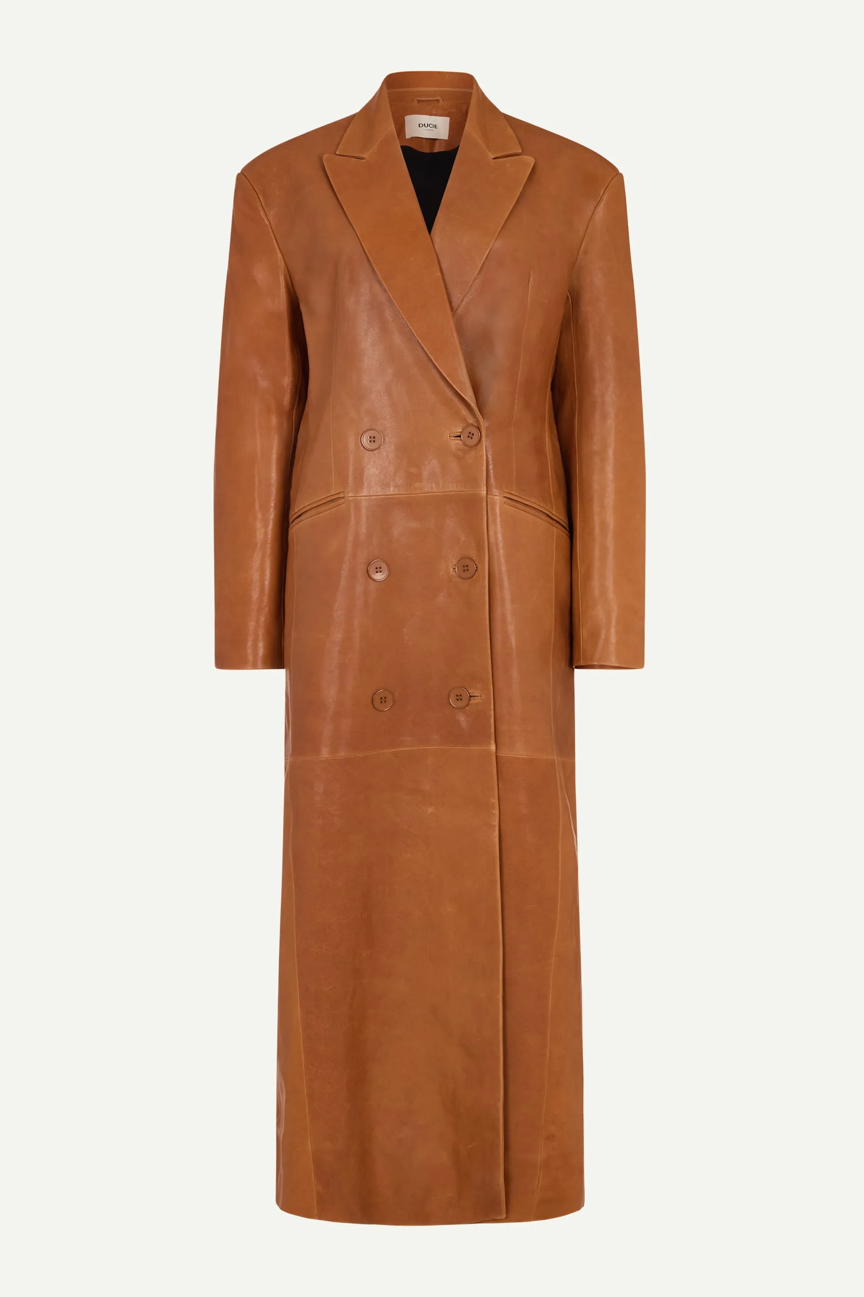 Aggie Leather Coat