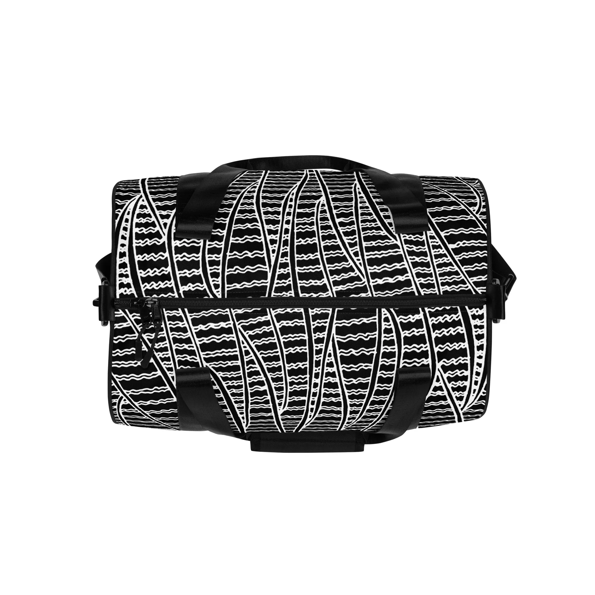 All-over print gym bag – Duck Feathers