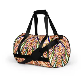 All-over print gym bag – Plants Underwater Kaleidoscope