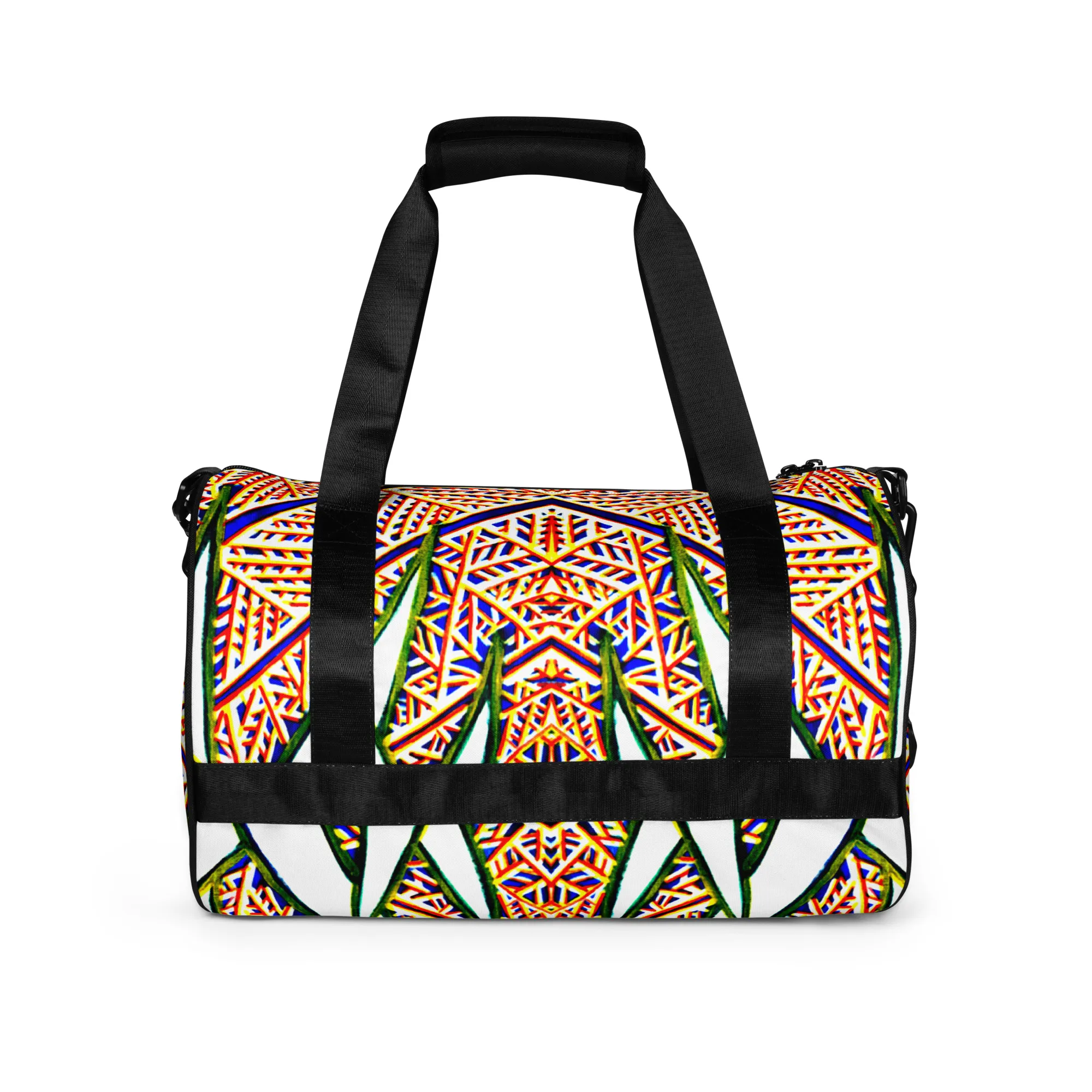 All-over print gym bag – Plants Underwater Kaleidoscope