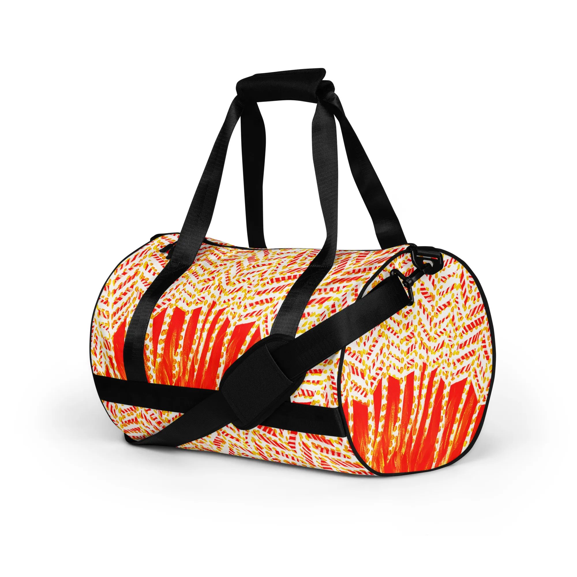 All-over print gym bag – The Power of Sunrise