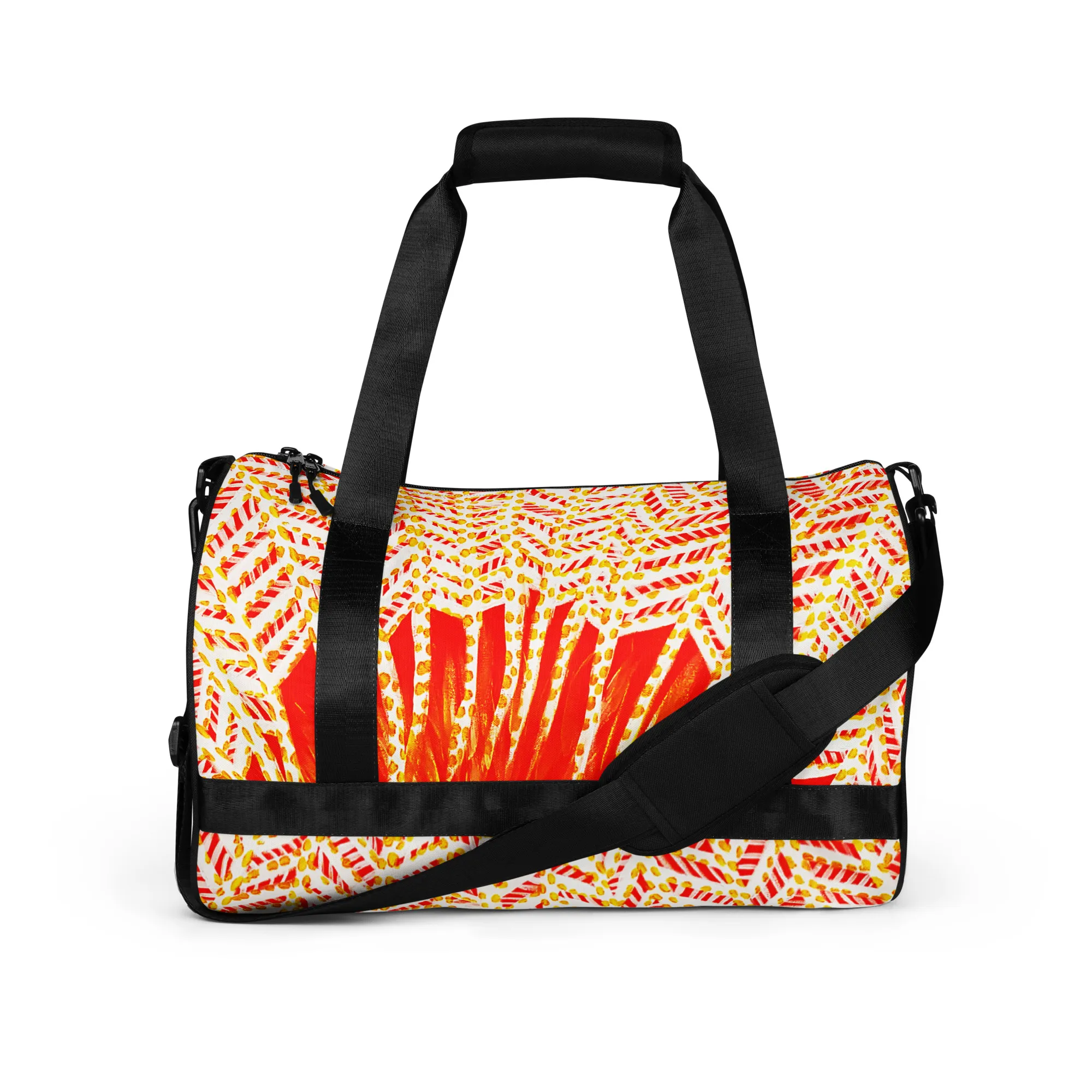 All-over print gym bag – The Power of Sunrise