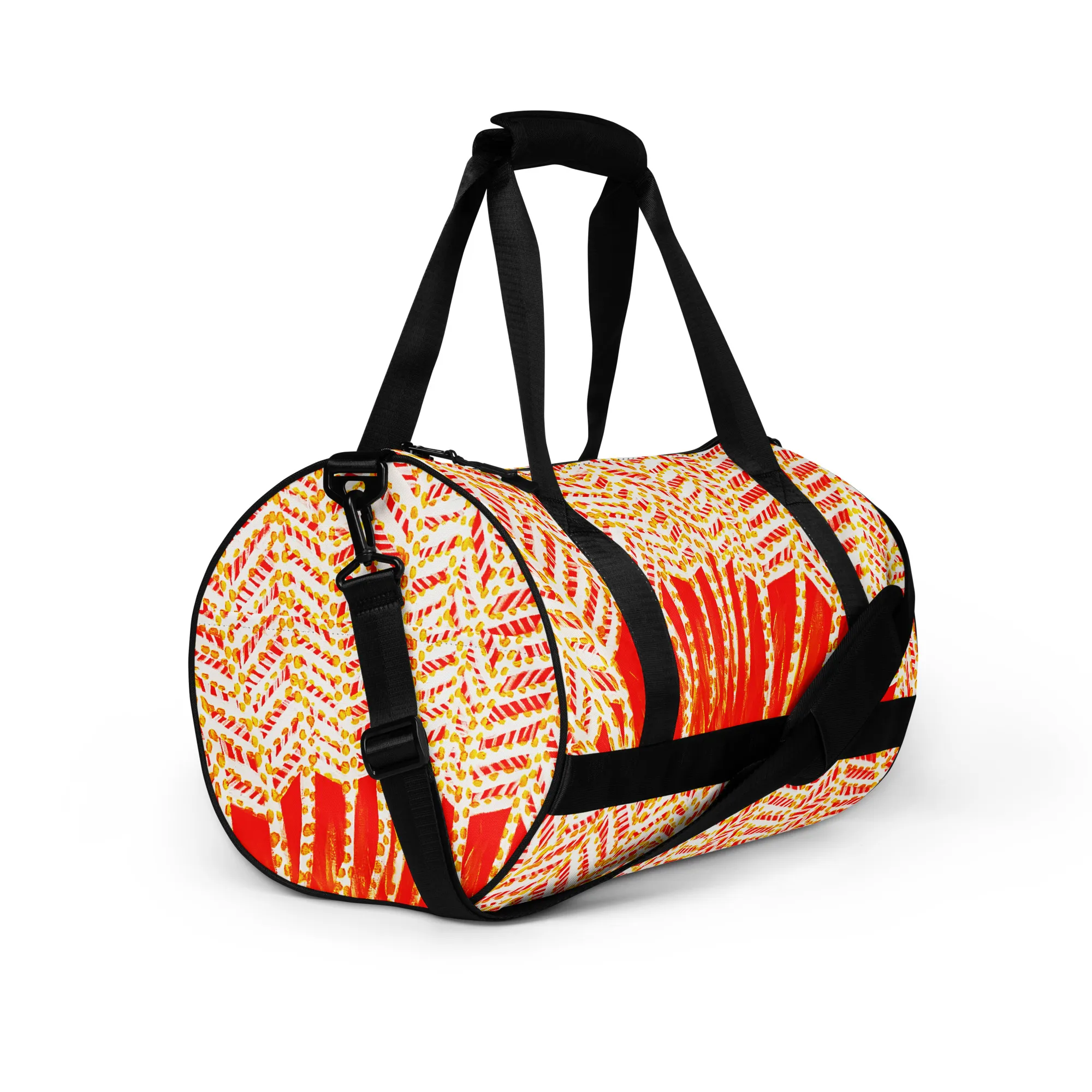 All-over print gym bag – The Power of Sunrise