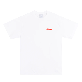 Alltimers Tiny Broadway Embroidered T-Shirt White