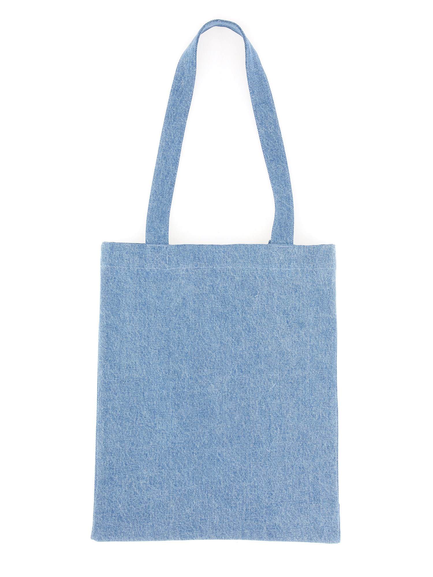 A.P.C.    LOU COTTON DENIM SHOPPING BAG