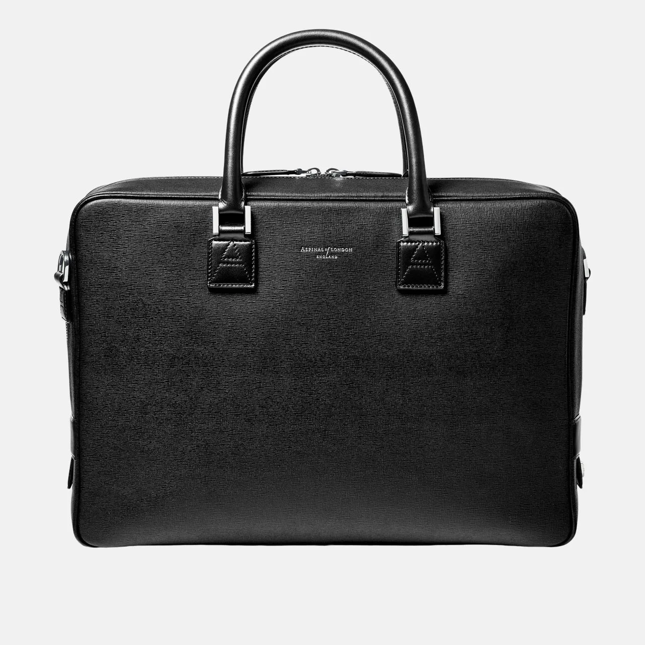 ASPINAL OF LONDON ONLINE EXCLUSIVE Mount Street Laptop Bag - Black