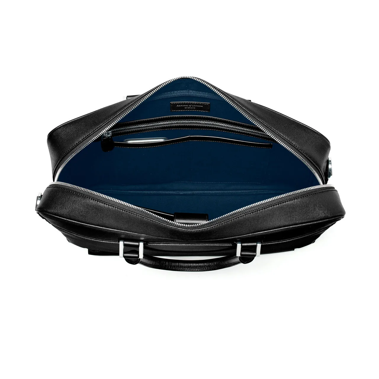 ASPINAL OF LONDON ONLINE EXCLUSIVE Mount Street Laptop Bag - Black