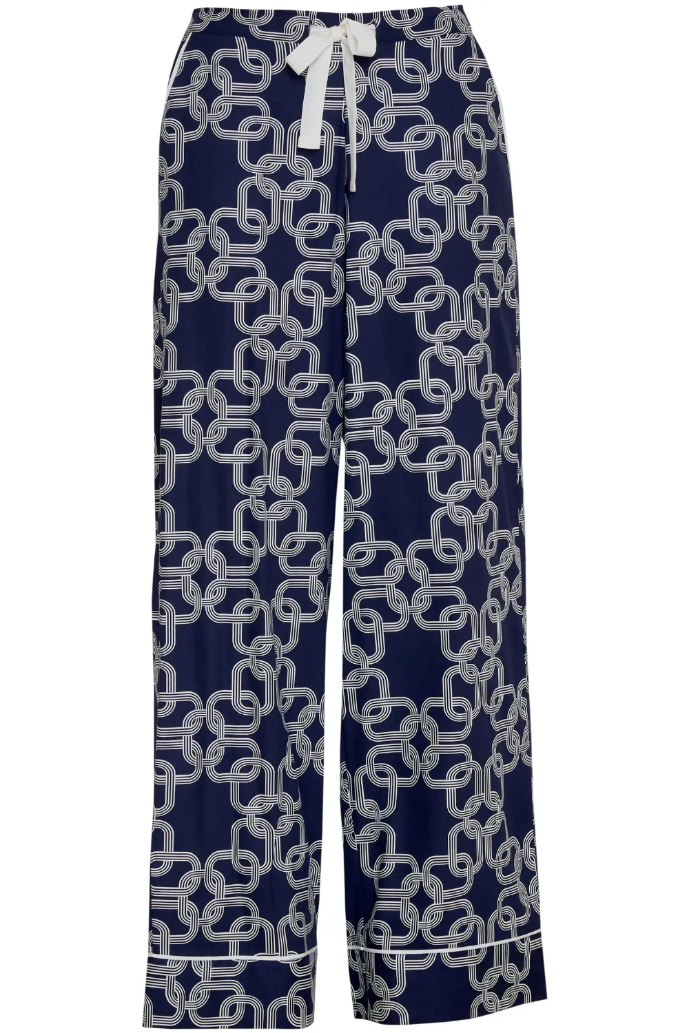 Avery Chain Print Wide Leg Pyjama Bottoms