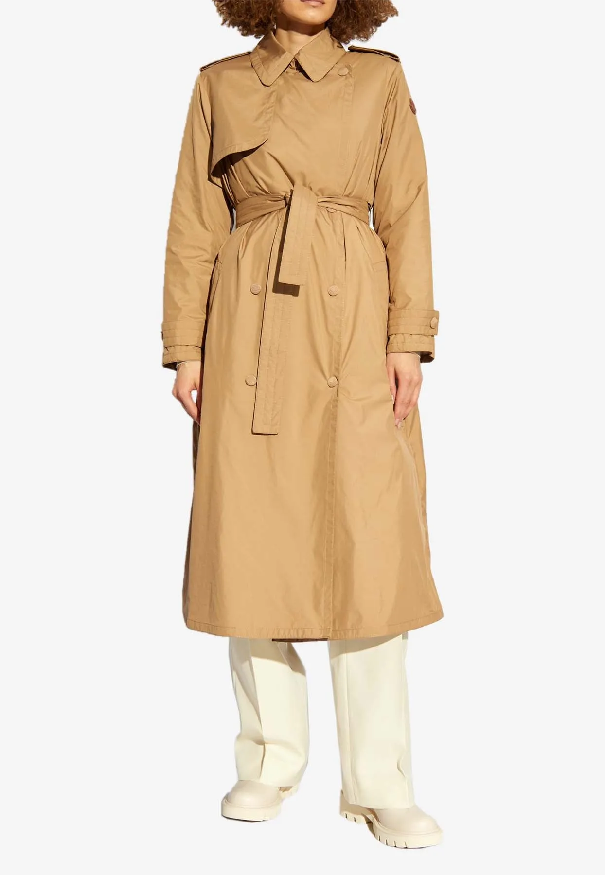 Barbetane Double-Breasted Trench Coat