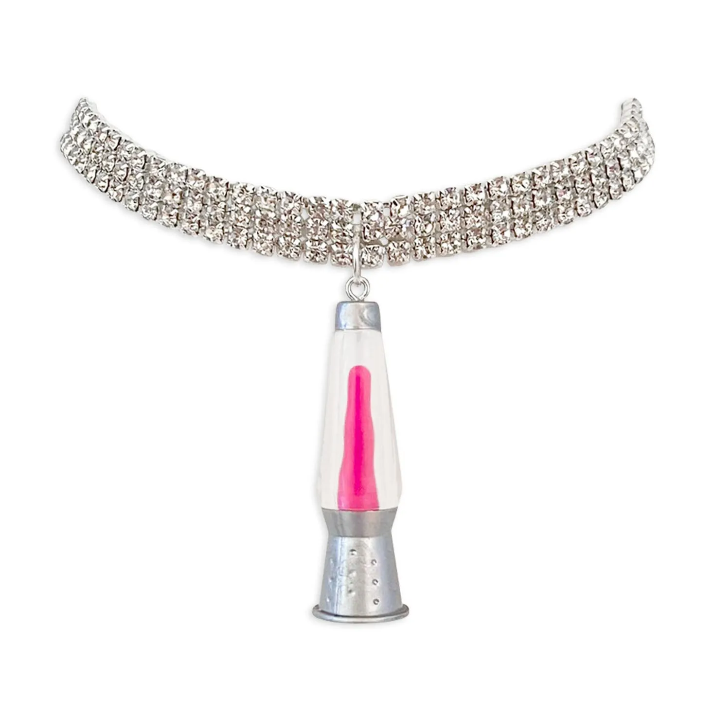 Barbie Lava Lamp Necklace