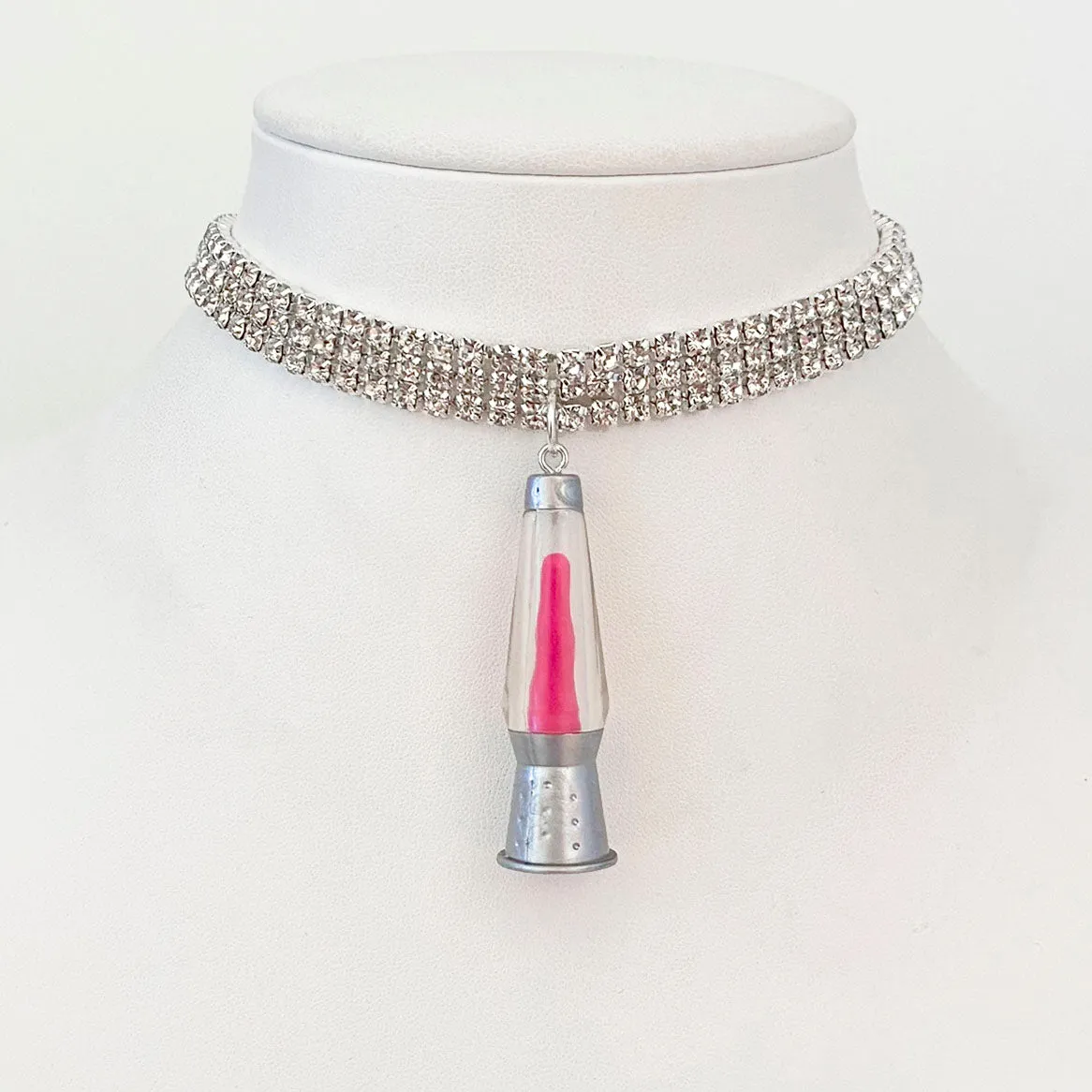 Barbie Lava Lamp Necklace