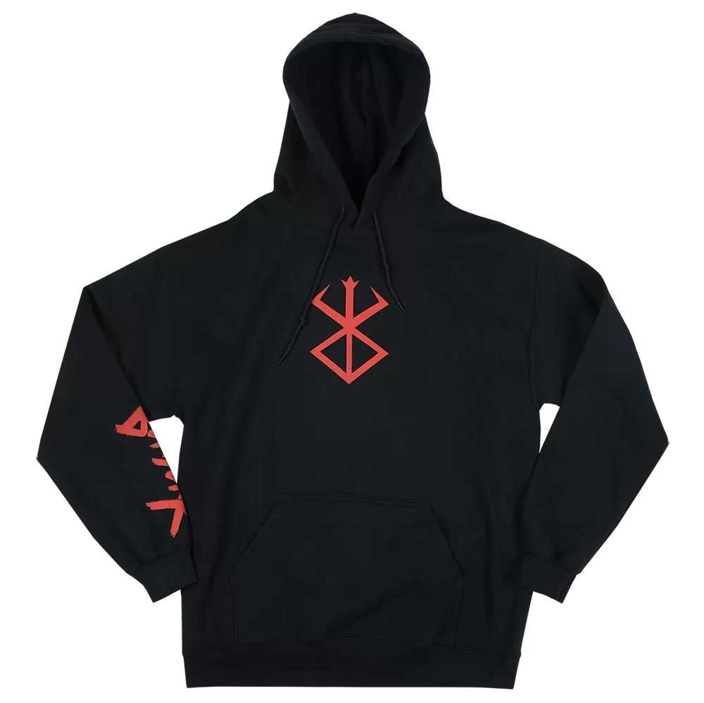 Berserker Armor Brand of Sacrifice Black Hoodie