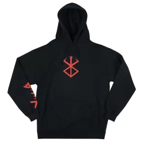 Berserker Armor Brand of Sacrifice Black Hoodie