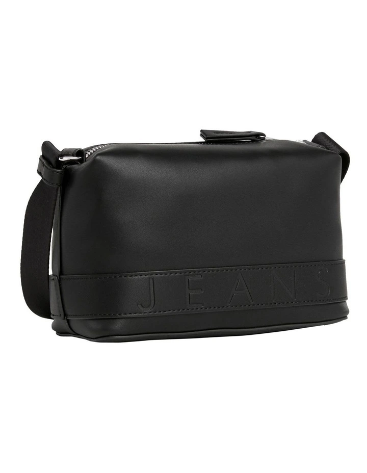 Bold Logo Camera Bag in Black