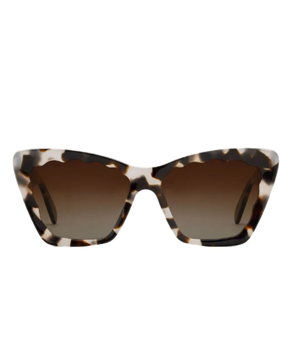 Brigitte Polarized Sunglasses in Malt