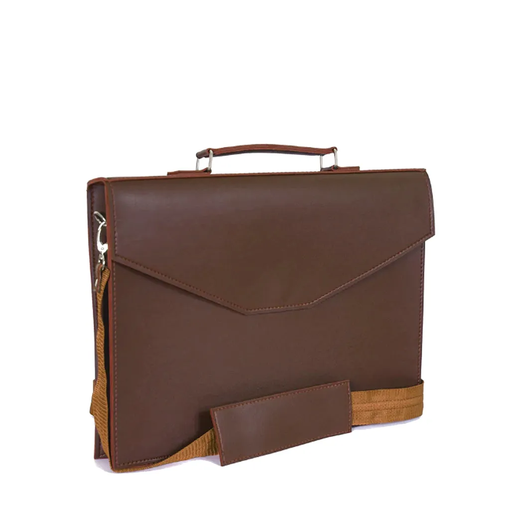 BROOKS LAPTOP BAG BROWN