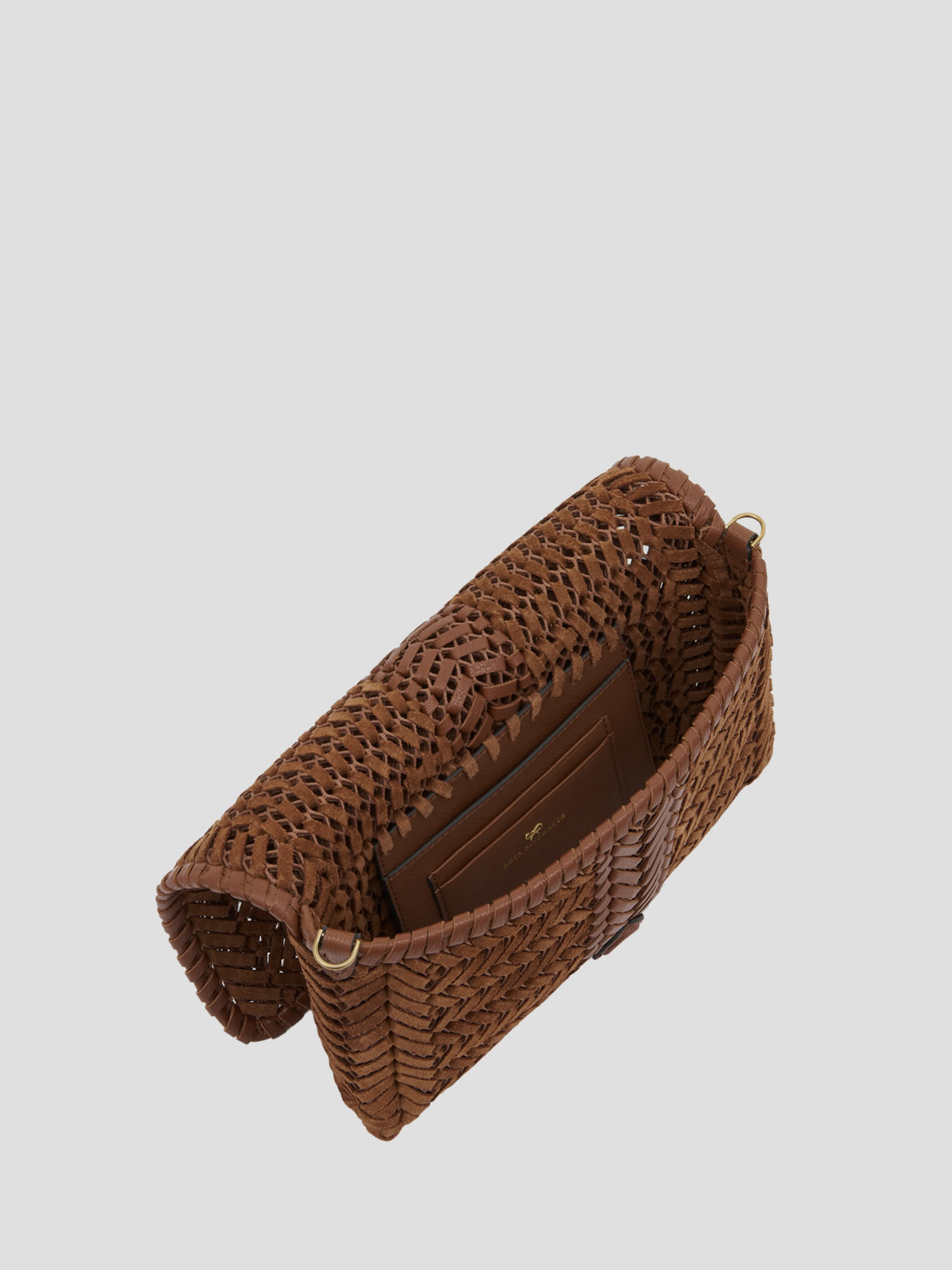 Brown Suede Neeson Cross Body