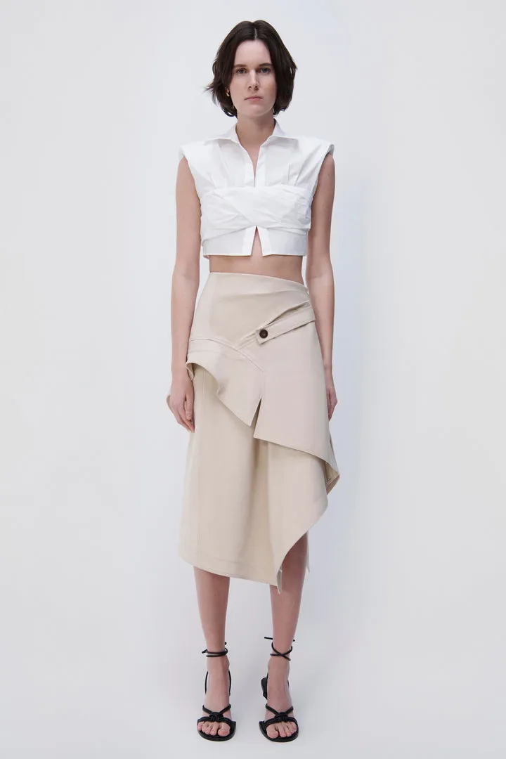 Bruna Draped Skirt