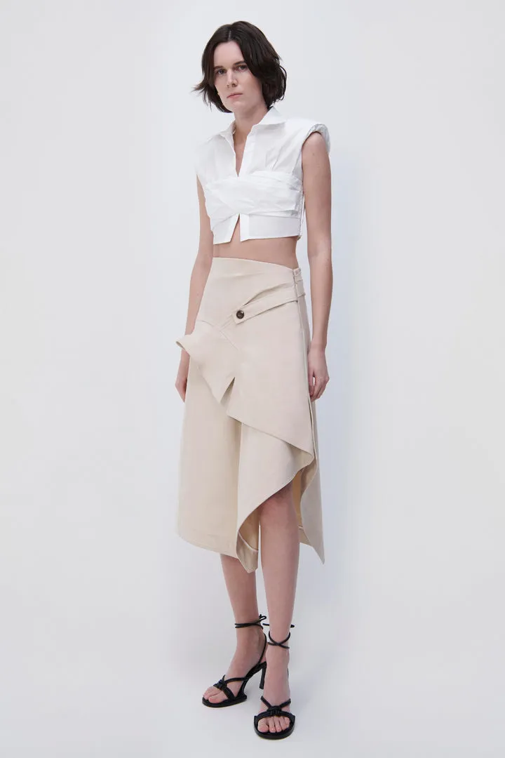 Bruna Draped Skirt