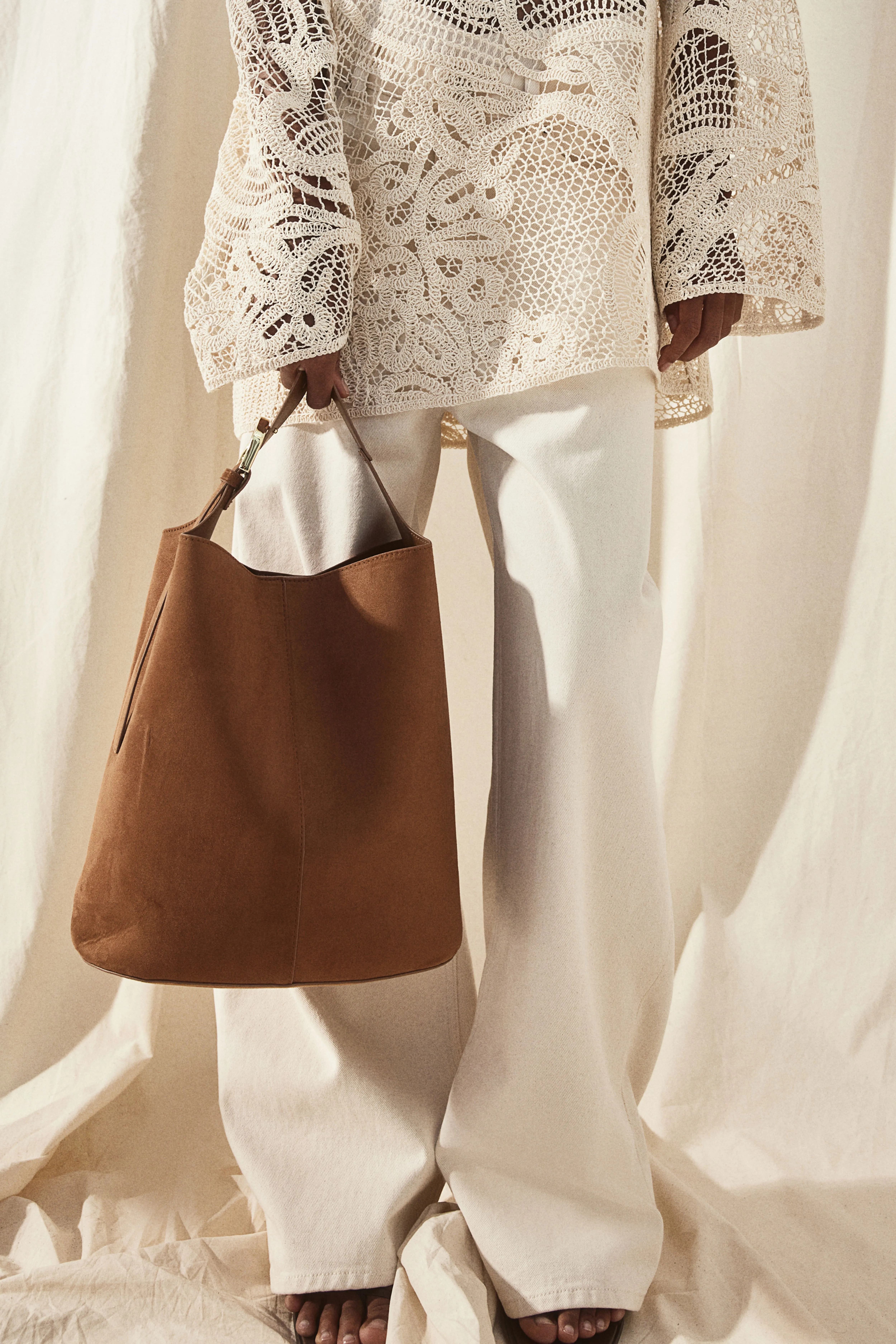 Bucket bag - Brown - Ladies | H&M GB