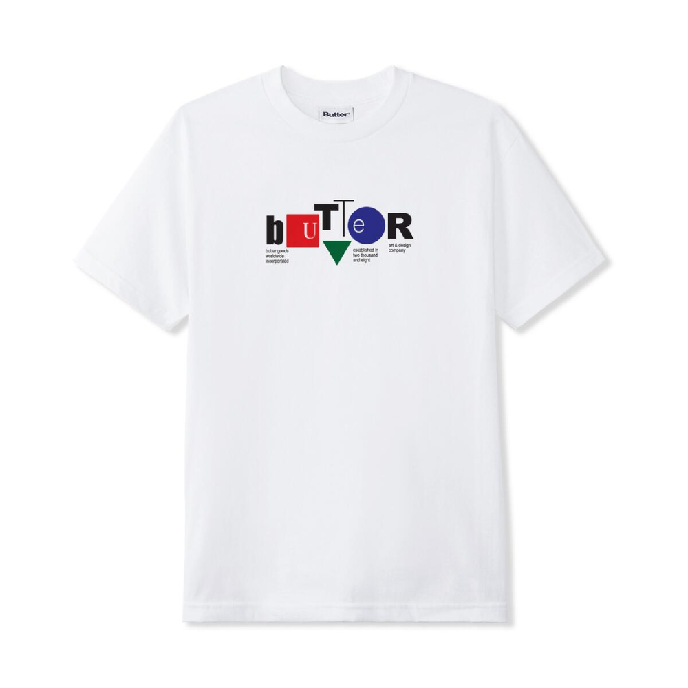 Butter Goods Design Co T-Shirt White