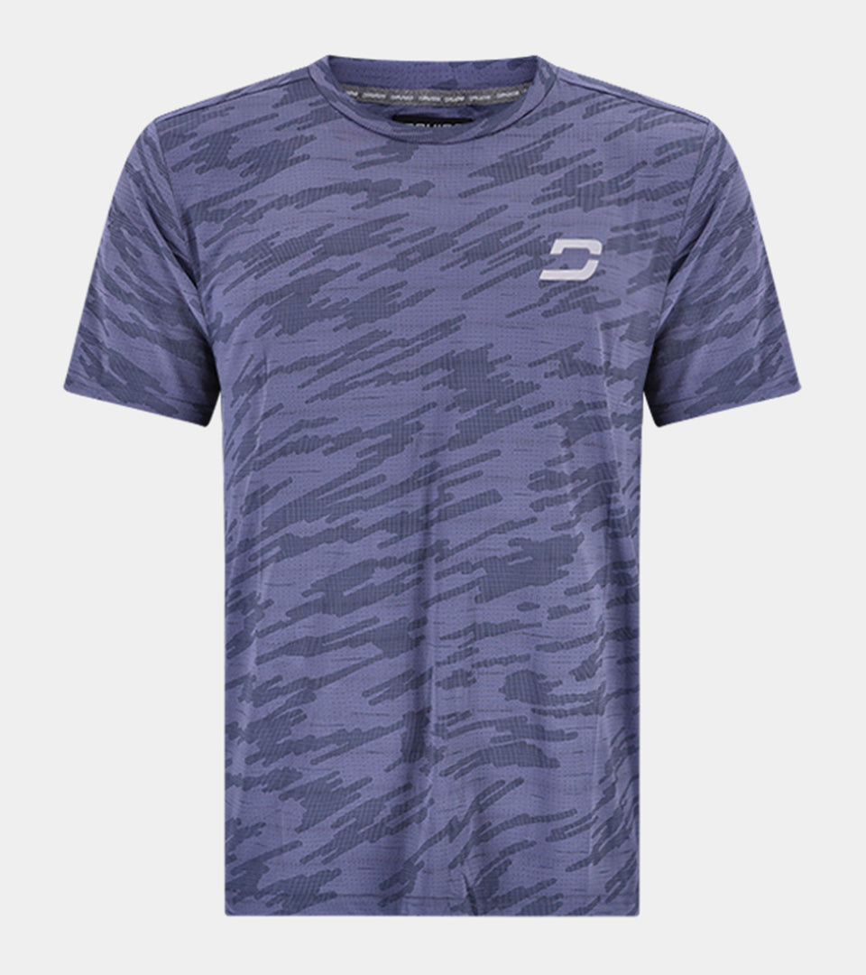 CAMO SPORTS TEE - NAVY