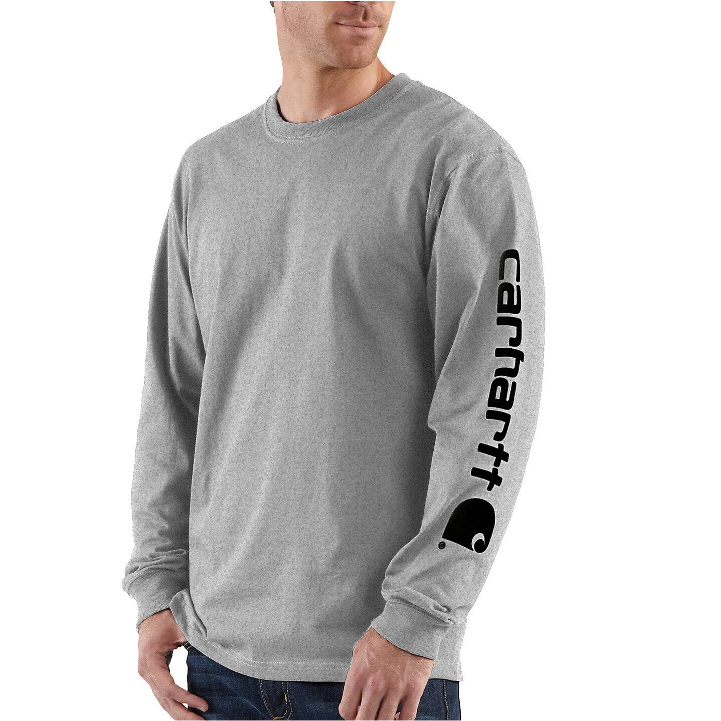 Carhartt Signature Sleeve Logo Long Sleeve T-Shirt