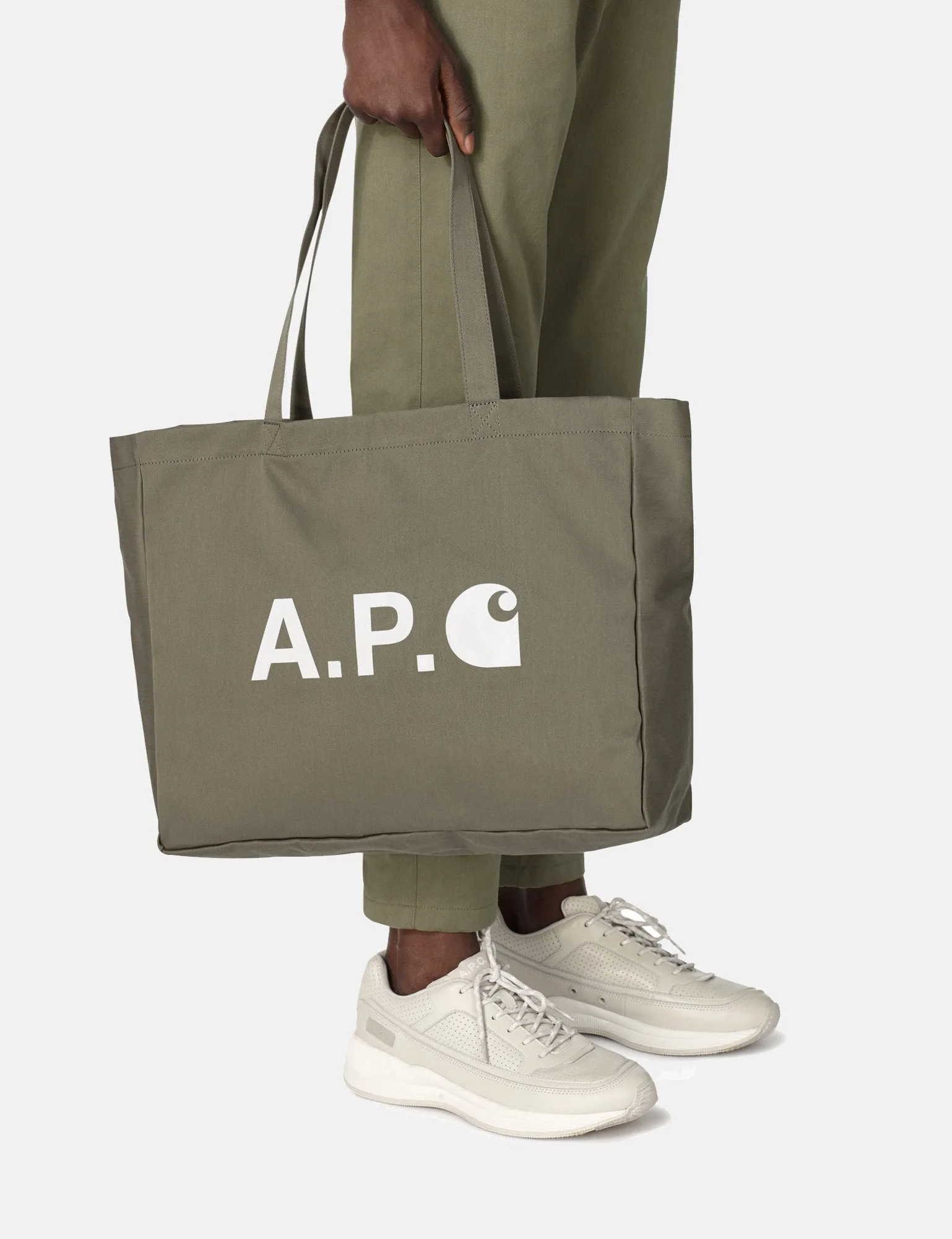 Carhartt-WIP x A.P.C. Shopping Bag - Khaki Green