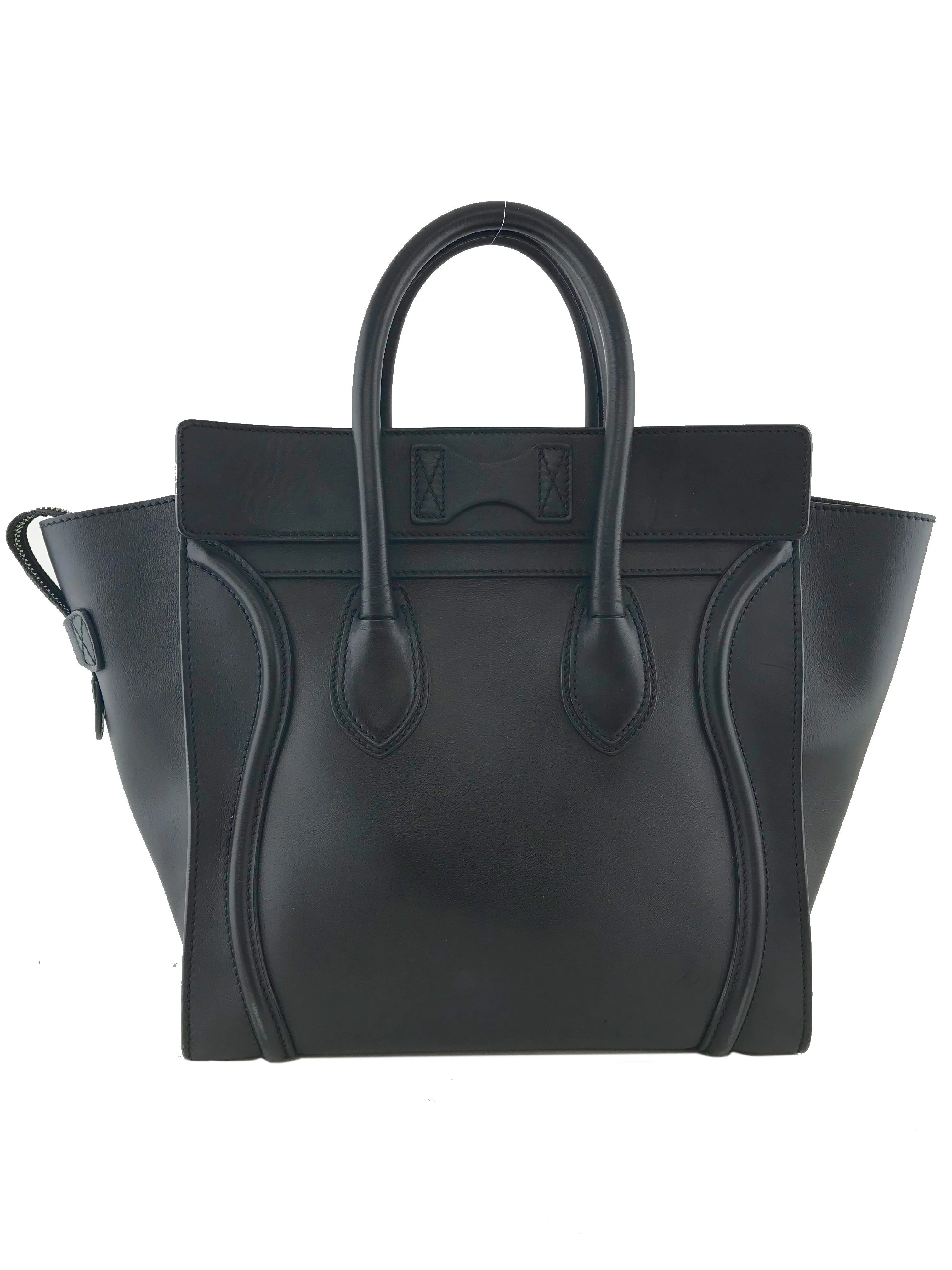 Celine Mini Luggage Calfskin Tote Bag