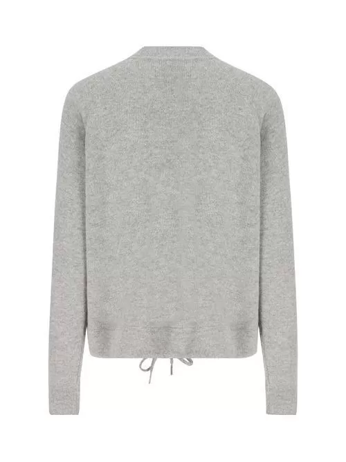 CELINE  |triomphe crew neck sweater in wool and cashmere