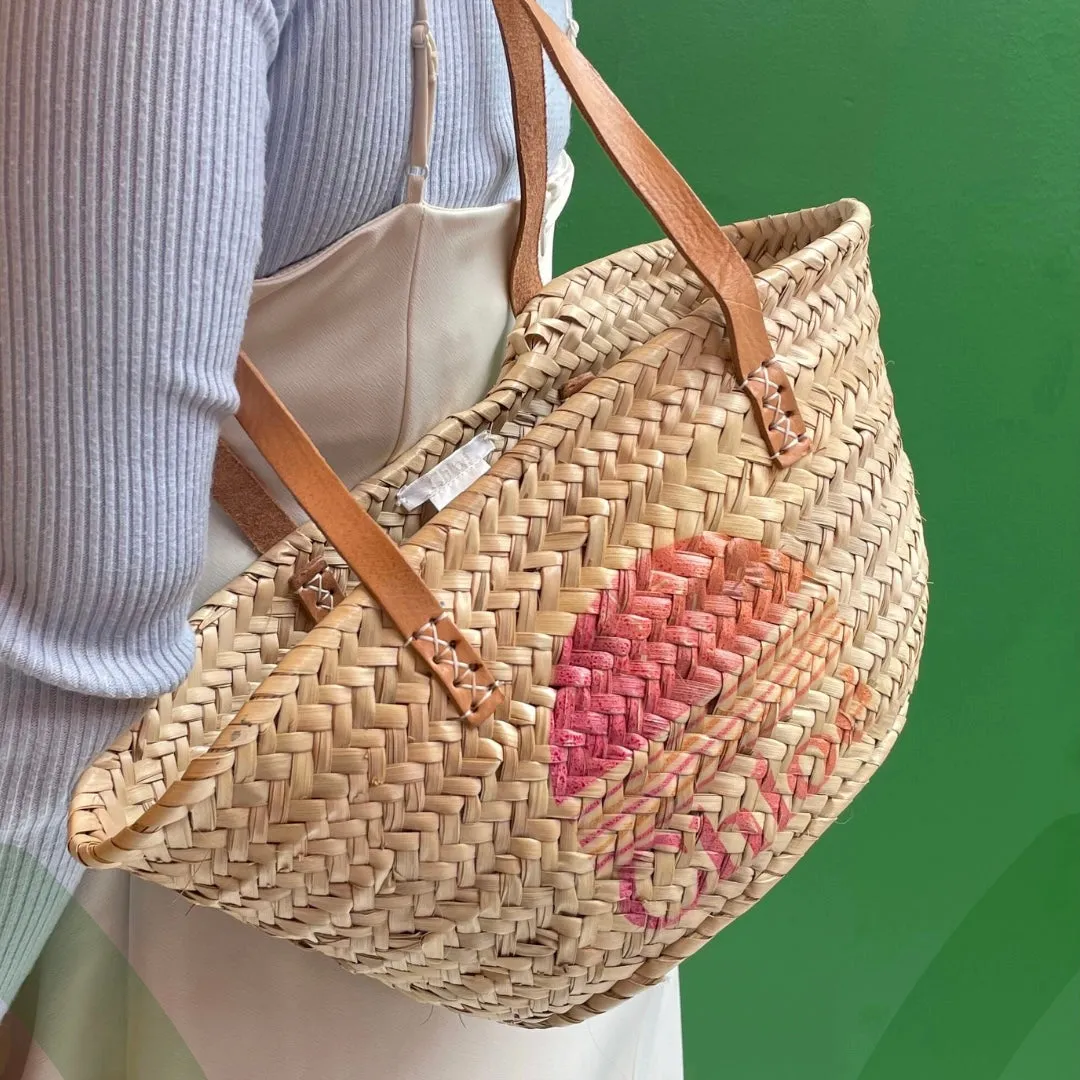 Chloe Raffia Small Tote