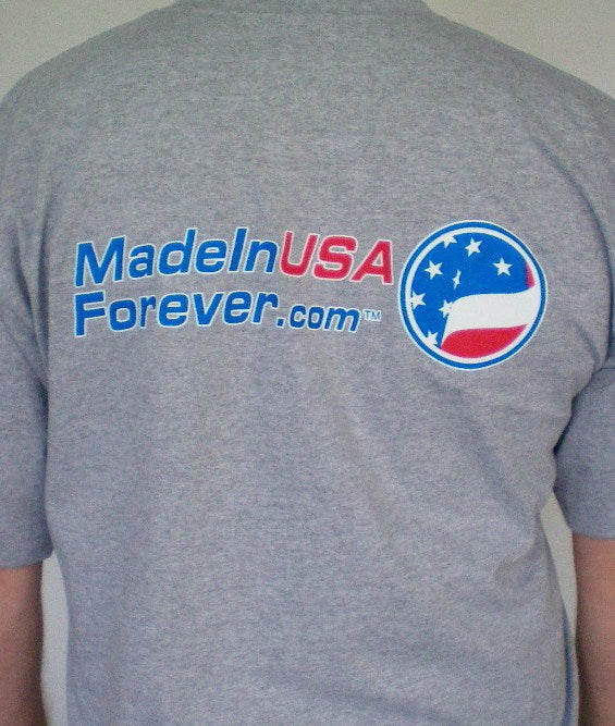 Clearance: MadeinUSAForever.com Logo T-Shirt logo-tee