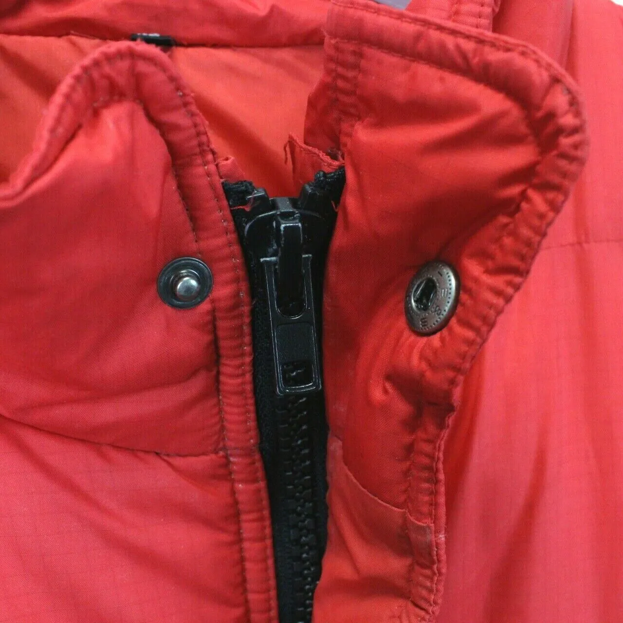 COCA COLA 90s Puffer Jacket Red  | XL