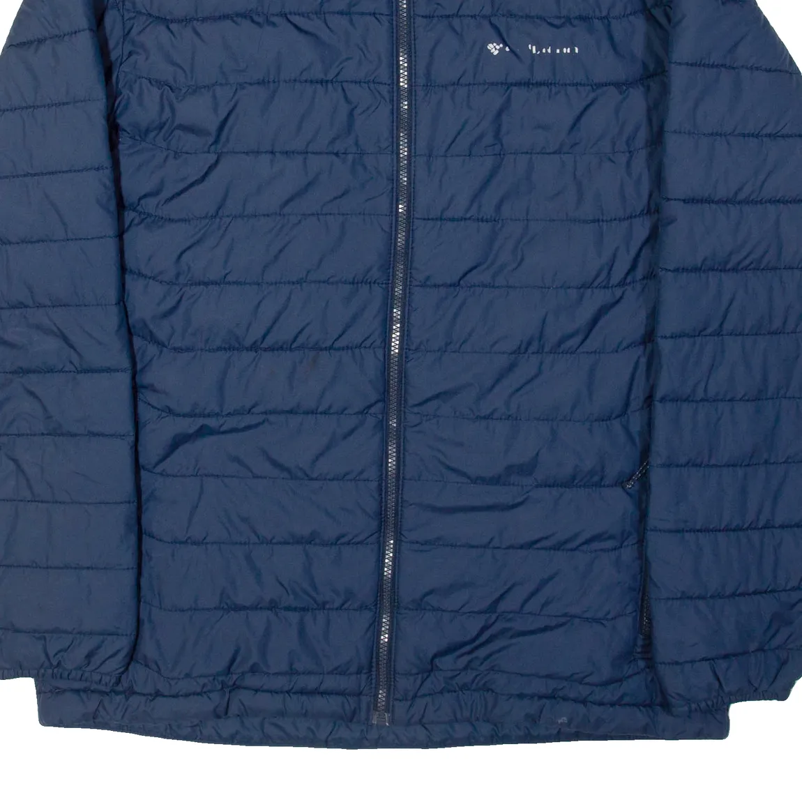 COLUMBIA Womens Puffer Jacket Blue L