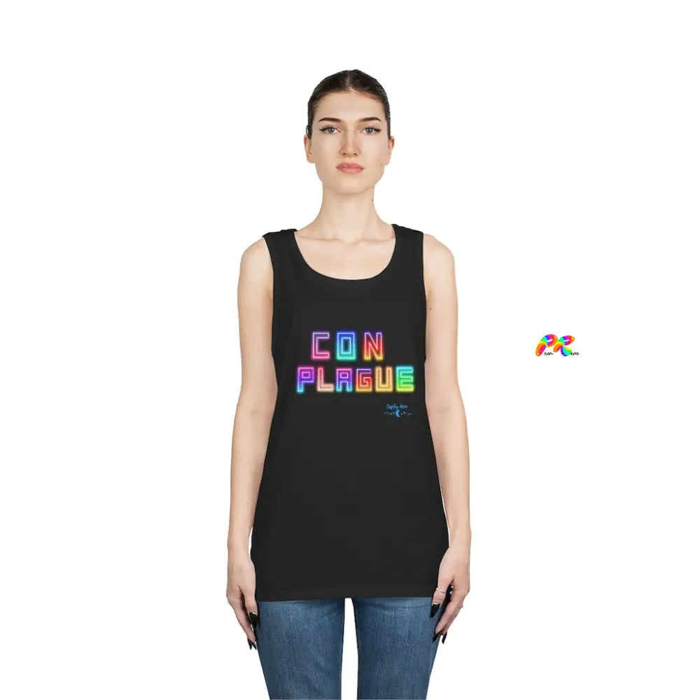 Con Plague Unisex Heavy Cotton Tank Top