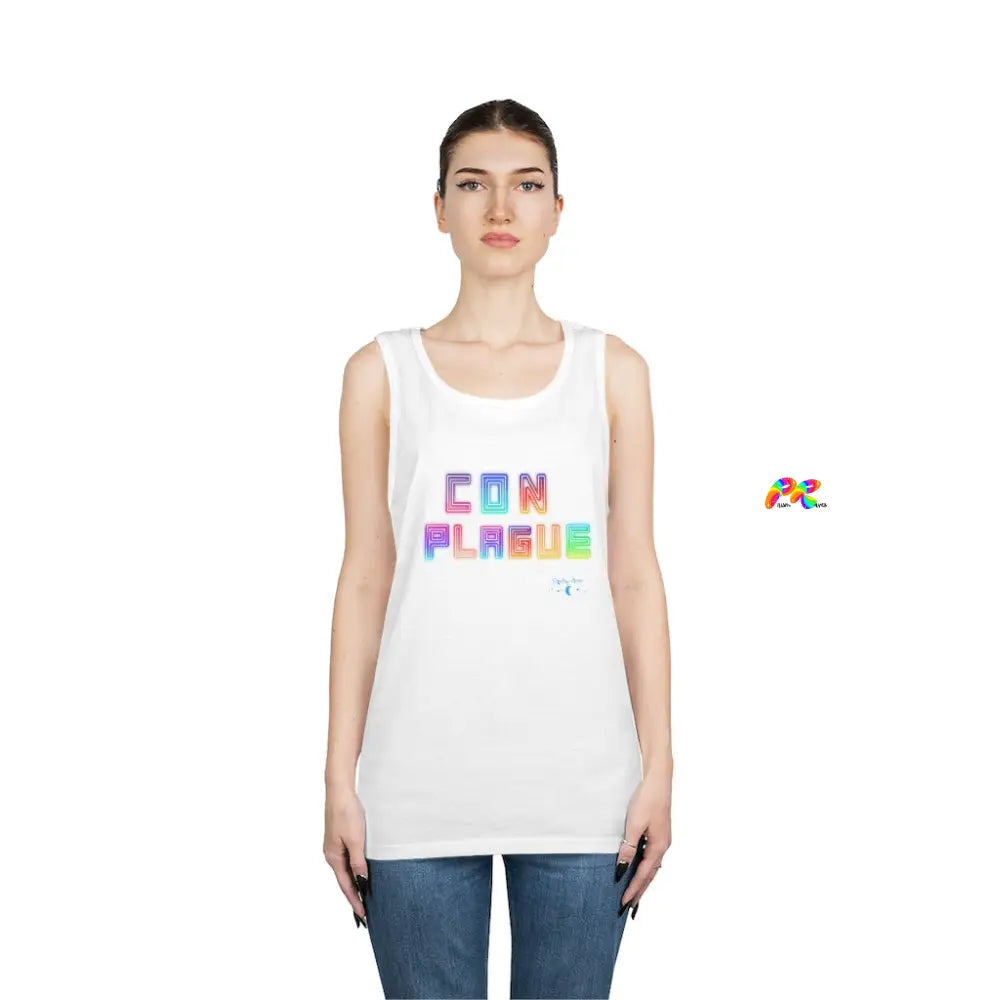 Con Plague Unisex Heavy Cotton Tank Top