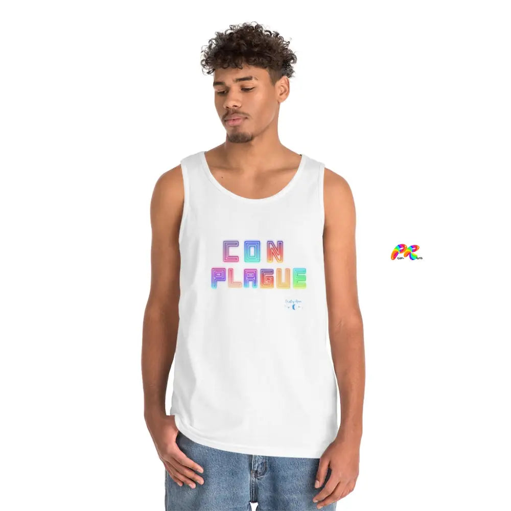 Con Plague Unisex Heavy Cotton Tank Top