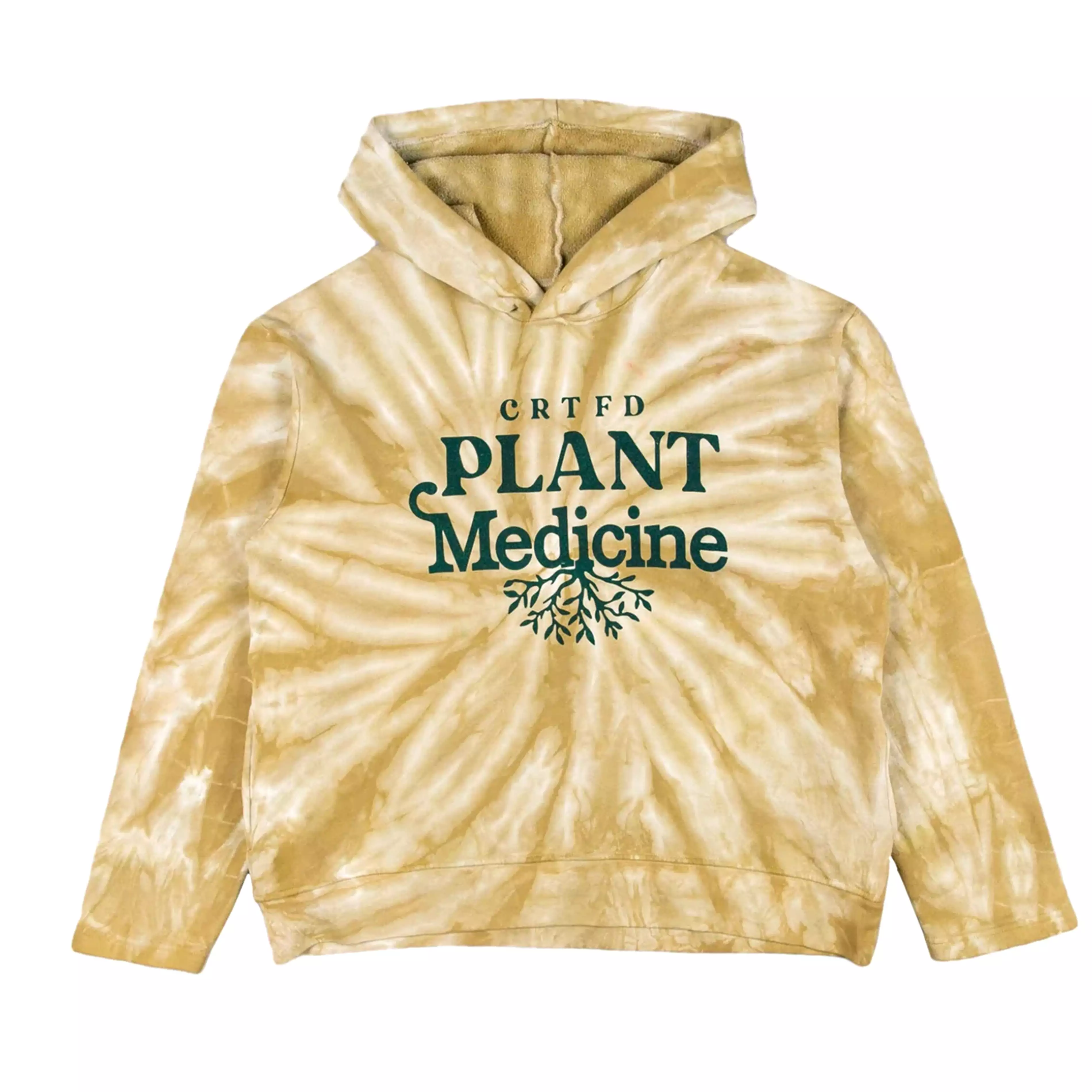 CRFTD Plant Medicine Tie Dye Pullover Hoodie